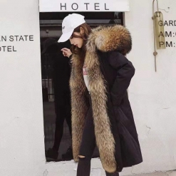 Эмэгтэй урт куртик Нэхий дотортой куртик Mens coat